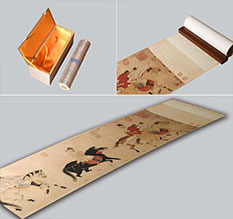 陆川馆藏书画复制博物馆书画复制服务