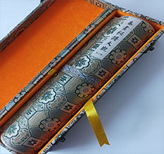 陆川书画装裱案例